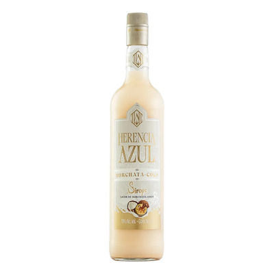 Licor De Vodka Herencia Azul C\u002Fglitter Horchata Coco 1000 Ml | MercadoLibre