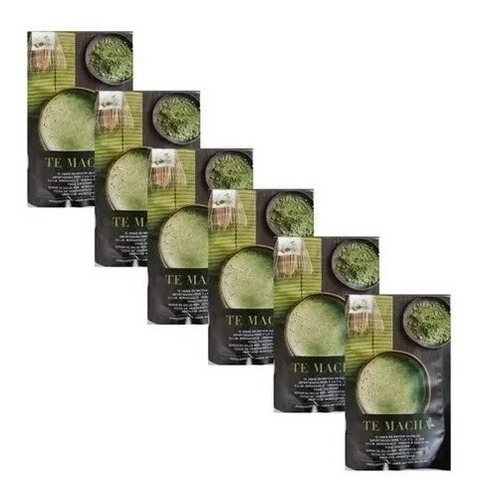 Pack Té Matcha Envasado 100 Gr X 6 Unidades 