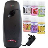 Aromatizante Automatico Amb Electrico Negro +6  Fragancias