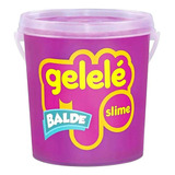 Slime Gelele Geleca Meleca C/ Gliter Balde 457g Brinquedo