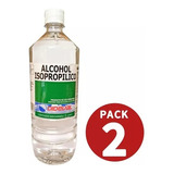 Alcohol Isopropílico 99,7% 1 Litro Pack 2 Unidades Ventasrey