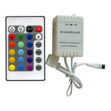 Controladora Rgb 24 Teclas Control Remoto De Tiras De Led [l