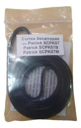 Correa Secarropas  Tipo Patrick Scpk07 Scpk07b Scpk07m