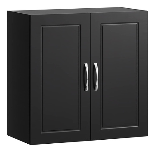 Haotian Frg231-sch, Gabinete De Pared De Bano De Cocina Negr