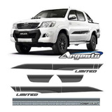 Graficas Toyota Hilux Limited 2015 Degrade Juego Calcomanias