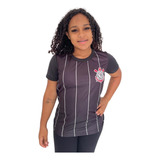 Camiseta Do Corinthians Oficial  Feminino  Licenciado  