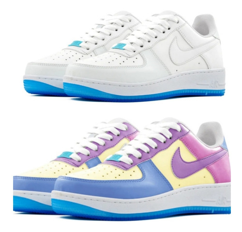 Tenis Retro Clásicos Af1 Camaleón # 24.5