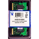 Memória Kingston Ddr4 8gb 2133 Mhz Notebook 1.2v 1 Kit