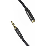 Cable De Audio Extension Vention 4 Polos Auxiliar 3.5mm 3m