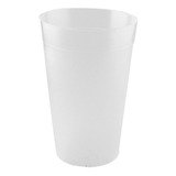 Eco Vaso Plástico Natural 1 Litro Fiestas X 20 U. 