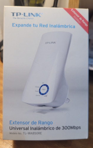 Tp-link Tl Wa850re- Extensor De Rango Inalámbrico N 300mbps 