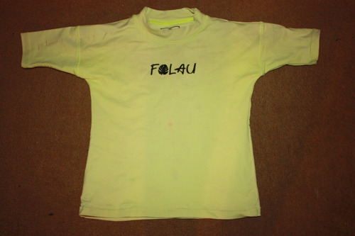 Remera Lycra Proteccion Solar Filtro Uv 50 Folau Talle 8