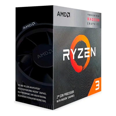 Procesador Amd Ryzen 3 3200g Socket Am4 3.60ghz 4 Cores Cache 4mb Graficos Vega 8 | Meses sin interés
