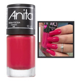 Esmalte Anita Rosa Fucsia Cremoso Fortalecimento 10ml