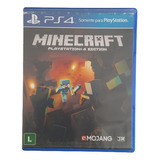 Minecraft Ps4 Playstation 4 Edition Original Em Disco