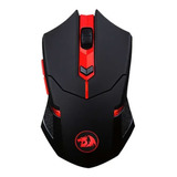 Kit Combo Redragon Padmouse/mouse Inalambrico  Negro-rojo Fj