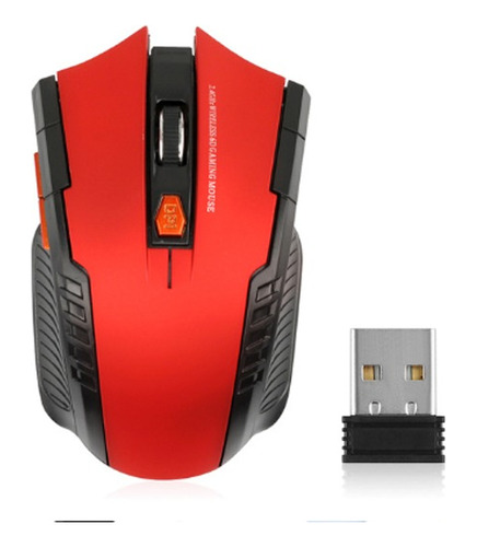 Mouse Inalambrico 1600dpi Ligero 6 Botones Para Windows, Mac