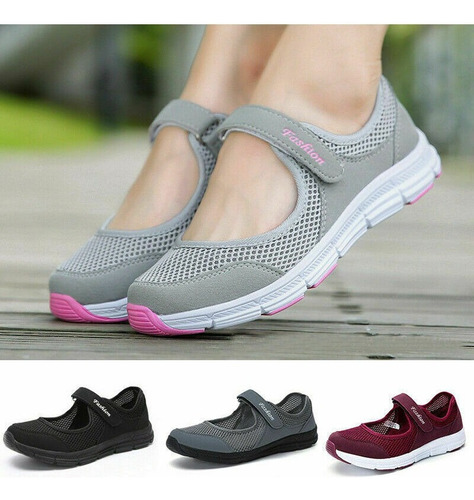 Zapatos De Caminar Cómodos Mujer