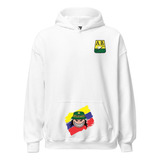 Buzo Atletico Bucaramanga Con Capota, Hoddie, Saco White