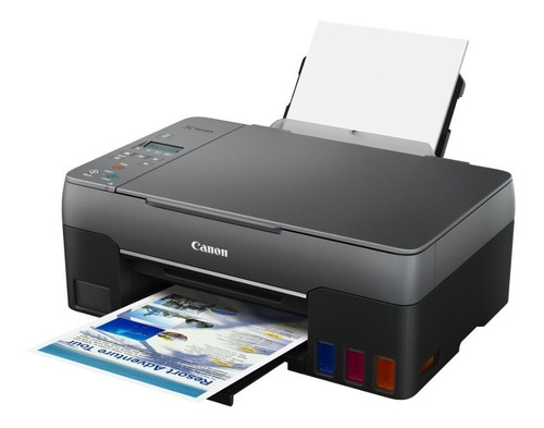 Impresora A Color Multifunción Canon Pixma G2160 Negra