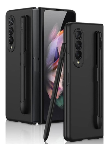 Funda Para Galaxy Z Fold4 Hard Case + Micas Hidrogel + Spen