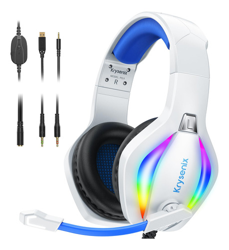 Krysenix Pg1 - Auriculares Para Juegos Para Ps4/ps5/pc/xbox