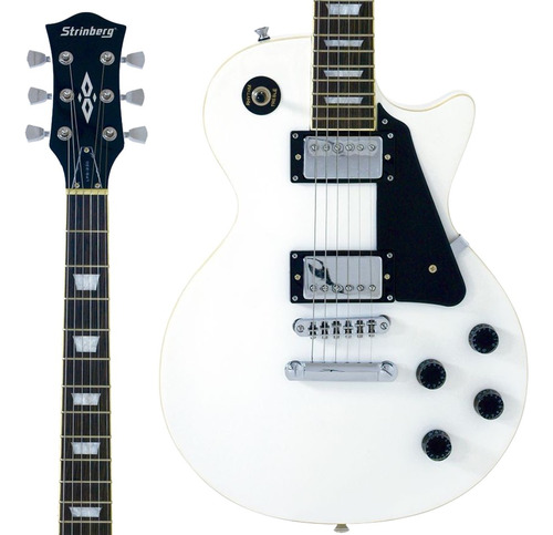 Guitarra Strinberg Les Paul Lps230 White Branco Oferta!