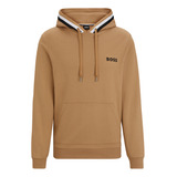 Sudadera Boss Para Hombre Con Capucha En Felpa De Algodón