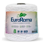 Barbante Euroroma 1 Kg Número 8 - Escolha Cor