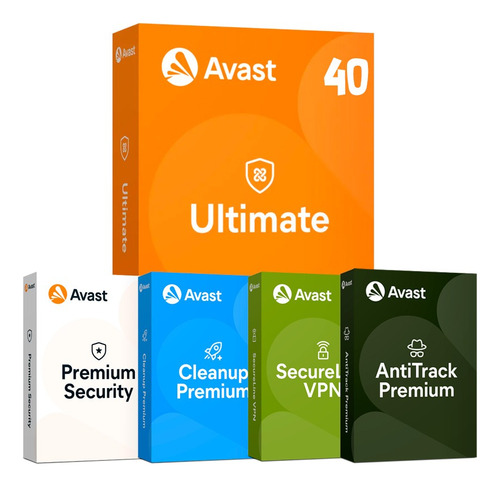Antivirus Avast Ultimate | 40 Dispositivos | Global