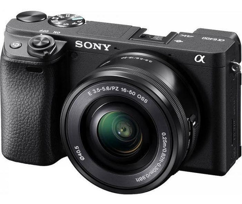 Câmera Sony Aplha A6400 16-50mm F/3.5-5.6 Oss