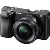 Câmera Sony Aplha A6400 16-50mm F/3.5-5.6 Oss