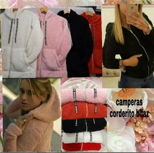 Campera Corderito Bifaz