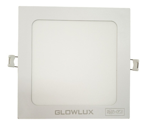 Panel Led Embutir 6w Cuadrado Luz Fría - Glowlux