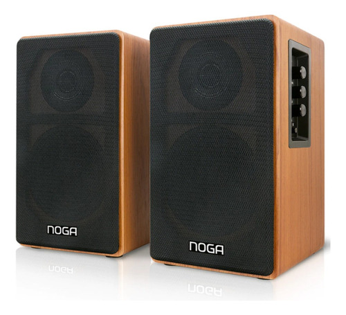 Parlantes Para Pc 2.0 40w Plug Y Bluetooth Noga Aqua