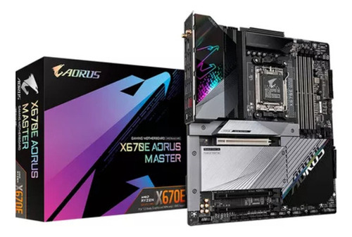 Placa Mãe Gigabyte X670e Aorus Master, Amd, Am5, E-atx, Ddr5