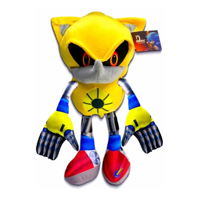 Peluche Metal Sonic The Yellow Robot The Hedgehog | Envío gratis
