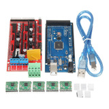 Kit Impresora 3d Arduino Mega Compatible + Ramps + 4xa4988