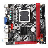 Placa Base B75-ms Dor3, Soporte Wifi, 24 Pines, Lga 1155 Mot