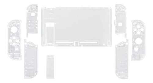 Carcasa Para Consola Nintendo Switch Clear Transparente