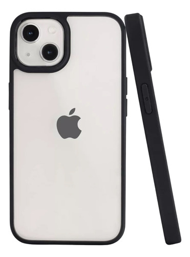 Funda Para iPhone 11 12 13 14 Plus Pro Max Cromada + Vidrio