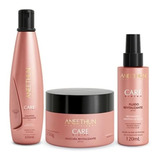 Kit Aneethun Care System Shampoo+mascara+fluido Revitalizant