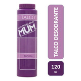 Talco Desodorante Mum Floral 120 Grs