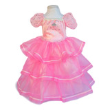 Disfraz Princesa Glamour Rosa Vestido Aurora Bella Durmiente