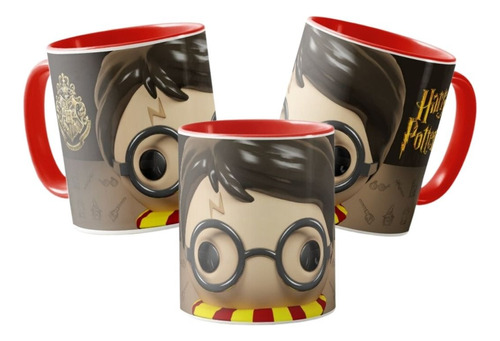 Mug Harry Potter Cabeza Harry  Taza Ceramica 11 Onz