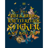 Libro The Bees Birds & Butterflies Sticker Anthology