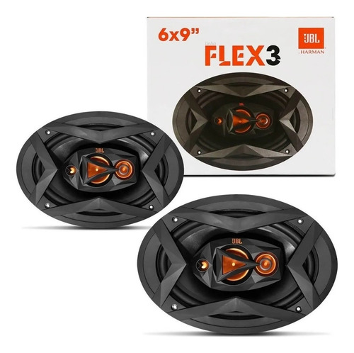 Par Alto Falante Jbl Selenium 6x9'' 200w Rms Flex 69qdfx100