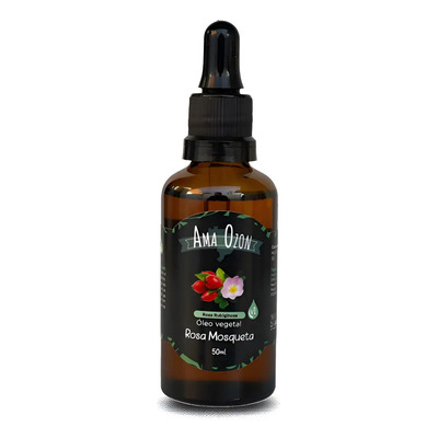 Rosa Mosqueta Óleo Vegetal Clareador De Manchas 50ml Amaozon Tipo de embalagem Vidro Ambar com Conta Gotas Fragrância Suave | MercadoLivre