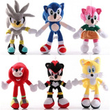 Muñeco De Peluche Tails Colitas Sonic  Y Amigos 27cm