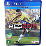 Jogo Ps4 Pes 2018 Pro Evolution Soccer